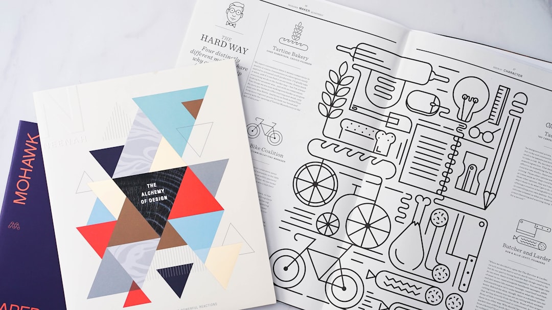 Elementos visuais de identidade de marca com cores, tipografia e logotipos profissionais
