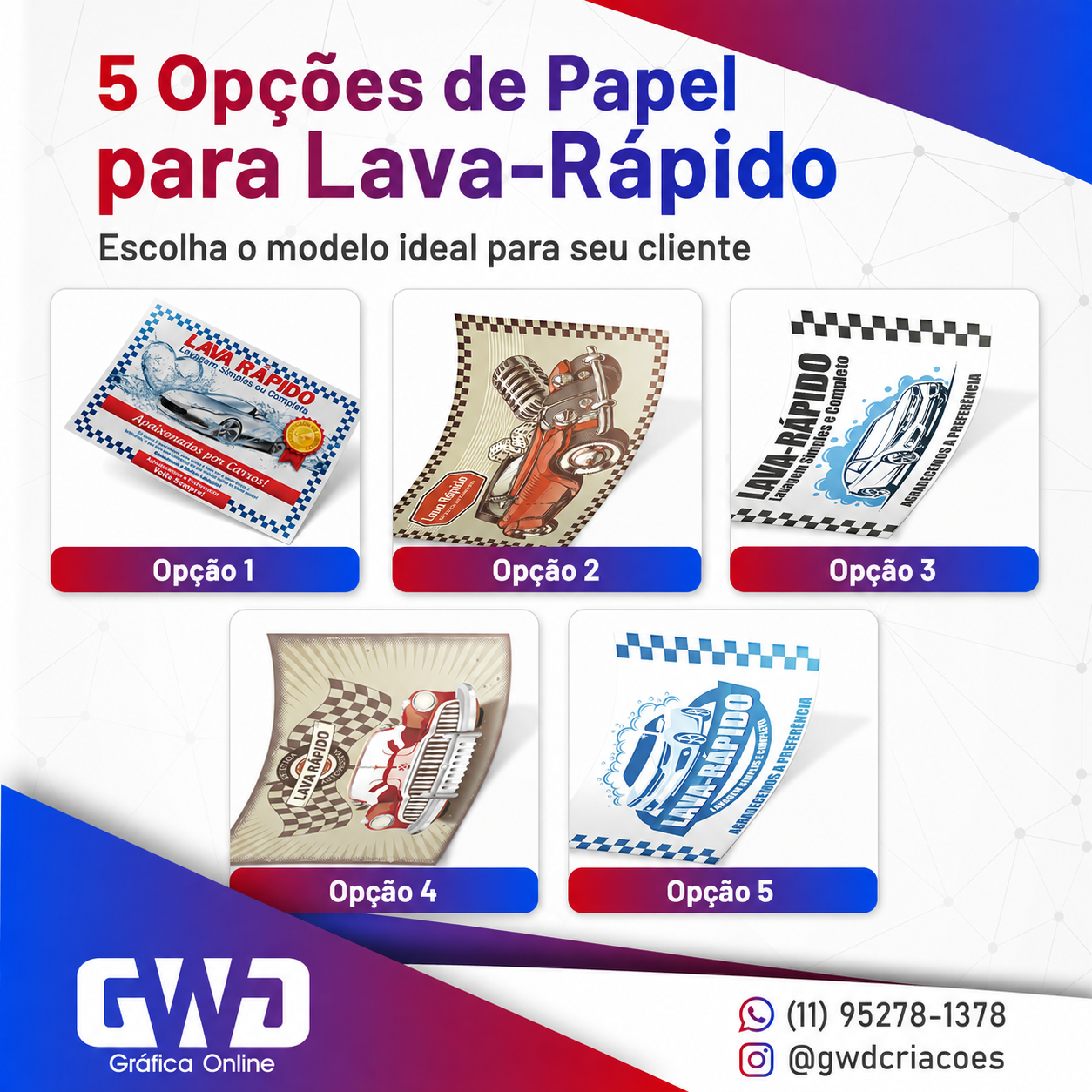 Tapete de Papel para Lava Rápido